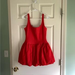 Mango Bright Red Dress